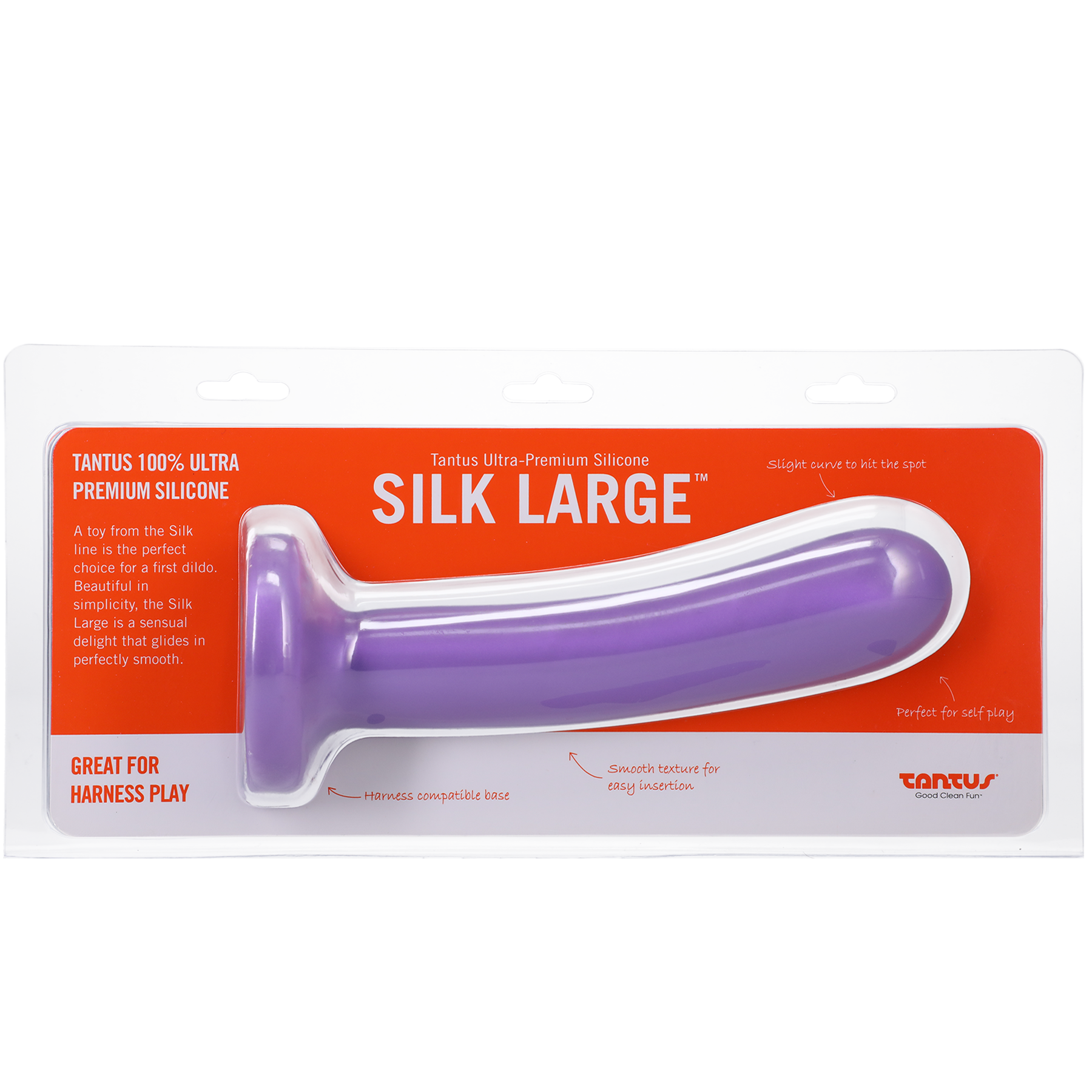 Tantus Silicone Silk Large Silicone Dildo