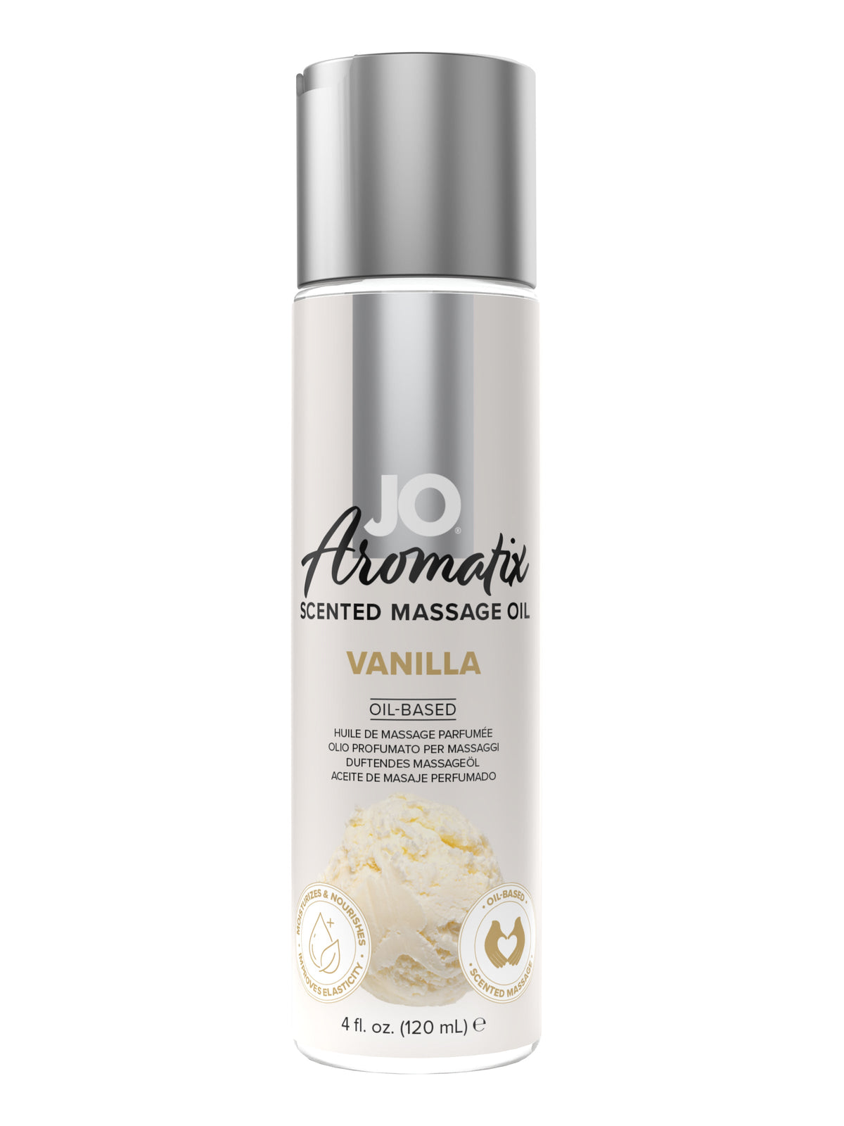 JO Aromatix - Vanilla Massage Oil 4 fl oz/120ml