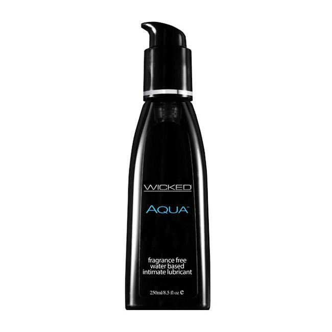 Wicked Aqua Water Based Lubricant 8.5 oz