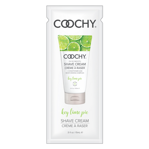 COOCHY SHAVE CREAM Key Lime Pie 15ml single 144 cs