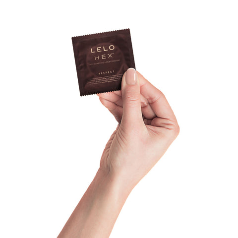 LELO HEX Respect XL Condoms, 36 Pack