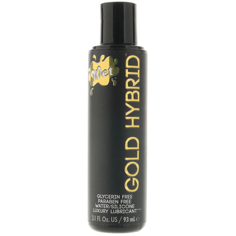 Wet® Gold Hybrid Water Silicone Blend 3.1 Fl. Oz./93mL