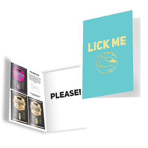 Naughty Notes Lick Me