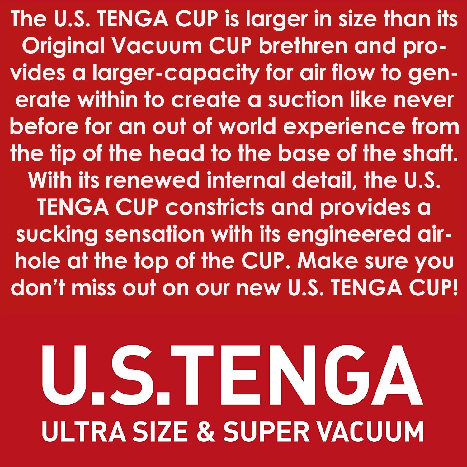 TENGA Original Vacuum Cup U.S.