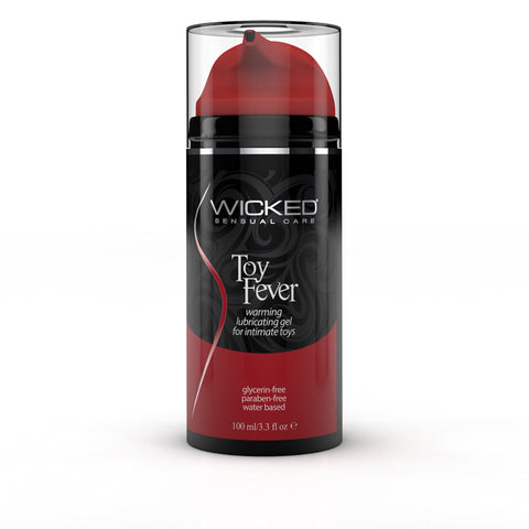 Wicked Toy Fever - Warming Gyercin-Free Gel for intimate toys 3.3 \fl oz/100ml